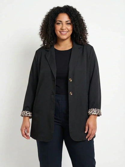 Relaxed Boyfriend Blazer – Everyday Oversized Layering Essential - 789