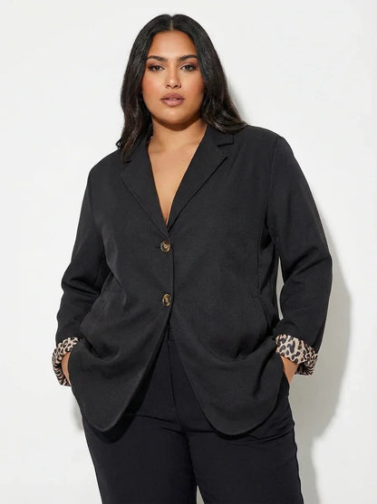Relaxed Boyfriend Blazer – Everyday Oversized Layering Essential - 789
